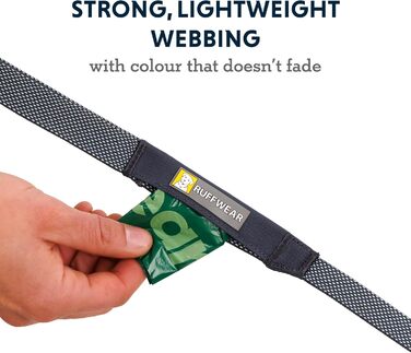 Повідок для собак RUFFWEAR Hi & Light, міцний, з кишенею, Crux-Clip, компактний, рожевий Alpenglow