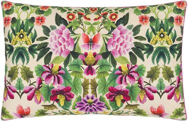 Наволочка Designers Guild Ikebana, дамаст, бавовняний перкаль, 50x75 см, принтована