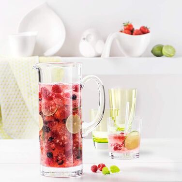 Глечик із кришталевого скла Villeroy & Boch Entree, прозорий, для води, карафа, придатний для миття в посудомийній машині