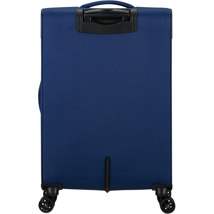 Валіза American Tourister Sea Seeker Spinner XL 80 см 92,5 л синя (Combat Navy), дорожня валіза на колесах
