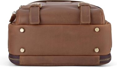 Рюкзак Tzowla для ноутбука 15,6'' з USB, канвас, коричневий, для подорожей і роботи, чоловічий та жіночий
