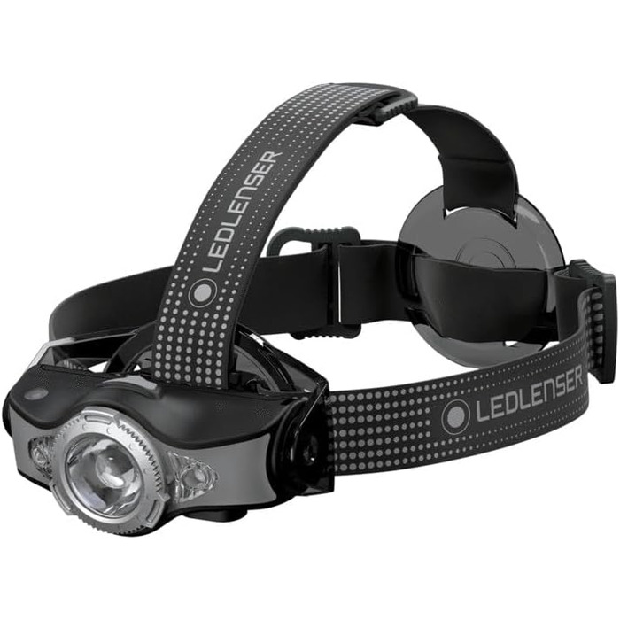 Налобний ліхтар Ledlenser MH11 з акумулятором, до 1000 люмен, мультиколірний, фокусування, управління через додаток, для туризму та риболовлі