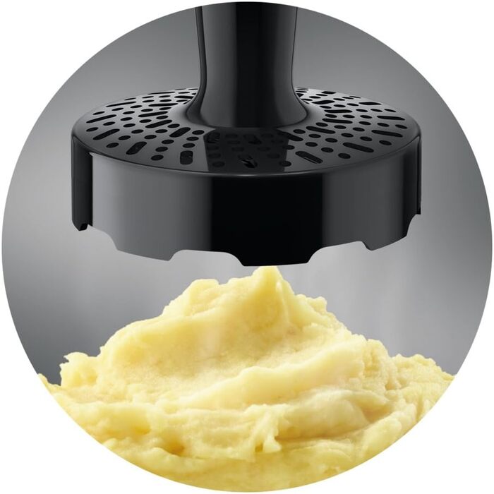 Картоплем'ялка Braun MQ 50 для блендерів MultiQuick, насадка з EasyClick, чорна