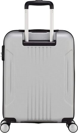 Валіза American Tourister Tracklite Spinner розсувна, 120 л, срібляста, велика, 4 колеса