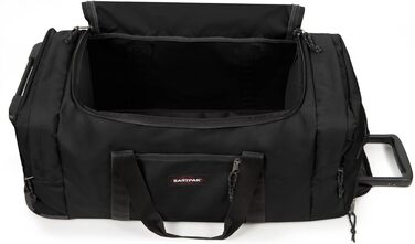 Сумка дорожня Eastpak Leatherface M+ 69 л, чорна, 68.5x32.5x34.5 см