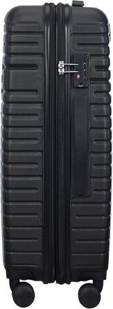 Валіза American Tourister Aero Racer Spinner 68 см, розширювана, 75,5 л, чорна