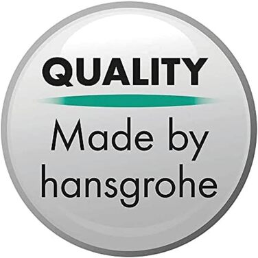 Душова лійка hansgrohe Croma Select S, 3 режими, кругла 110 мм, антивапняна, біла/хром, економія води 7 л/хв