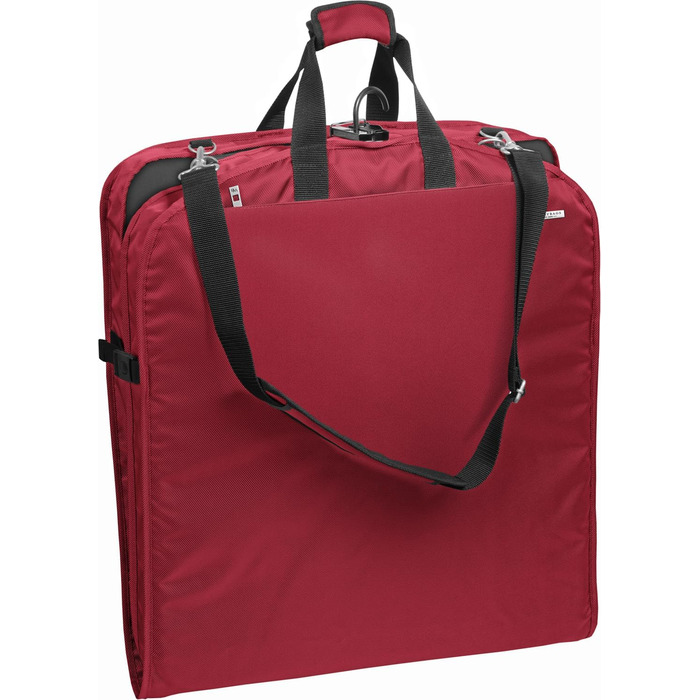 Дорожній трискладний чохол для суконь WallyBags, 132 см, темно-синій, для подорожей і зберігання одягу