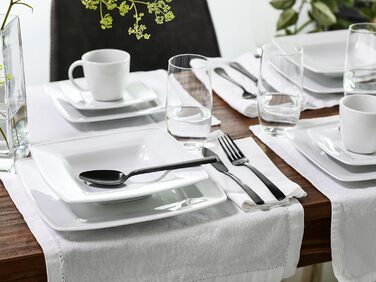 Набір посуду CreaTable Victoria білий, 30 предметів, серія Geschirrset Kombiservice