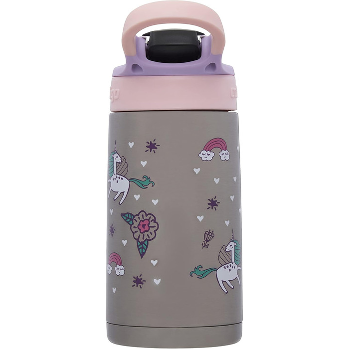 Дитяча пляшка для води Contigo Easy Clean Autospout з трубочкою, 420 мл, BPA-free, герметична, для школи, садка та спорту