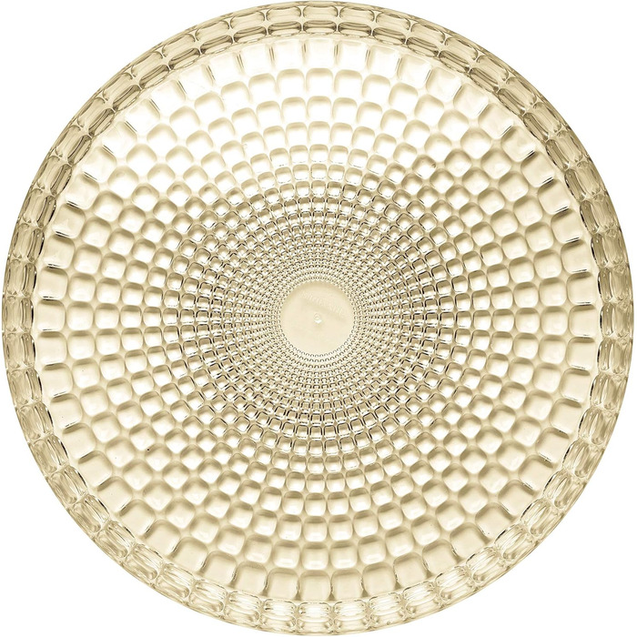 Guzzini Tiffany круглий піднос, пісочний, Ø35,6×4 см, пластик