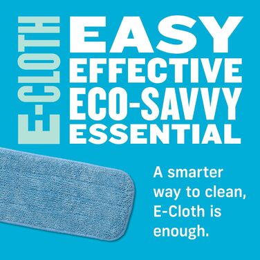 Насадка для мопа E-Cloth Deep Clean, мікрофібра, змінна, для вологого прибирання твердих підлог: паркет, ламінат, плитка, камінь, багаторазова, 4 шт.