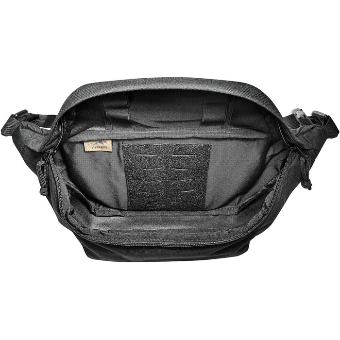 Тактична універсальна поясна сумка Tasmanian Tiger TT Modular Hip Bag II, 5 л, з 3 відділеннями на блискавці, MOLLE-панеллю, для спорту, туризму, outdoor, чорна