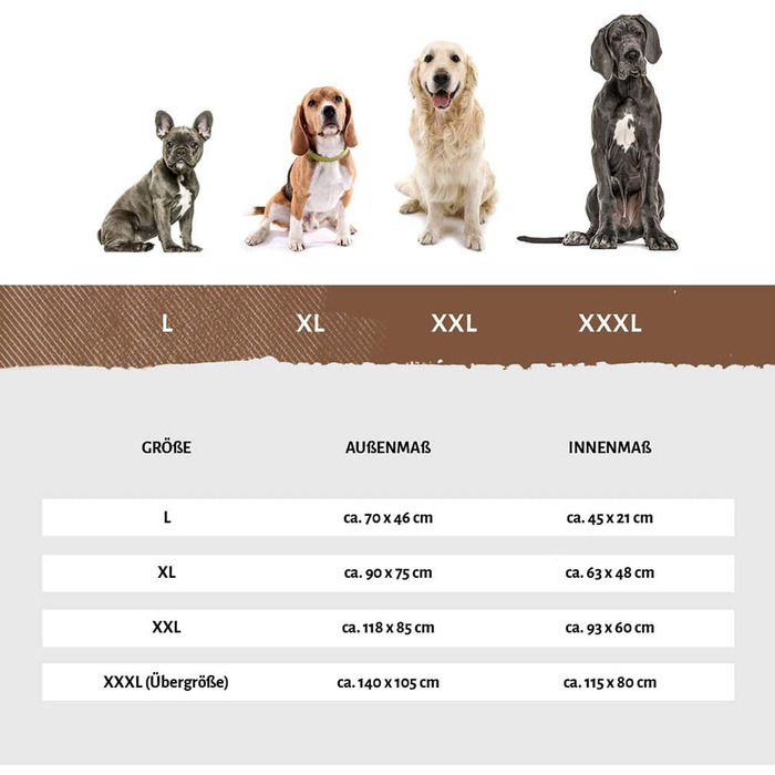 Лежак для собак Knuffelwuff Lucky L червоний, для дому та вулиці, подушка-матрац, софа, кошик