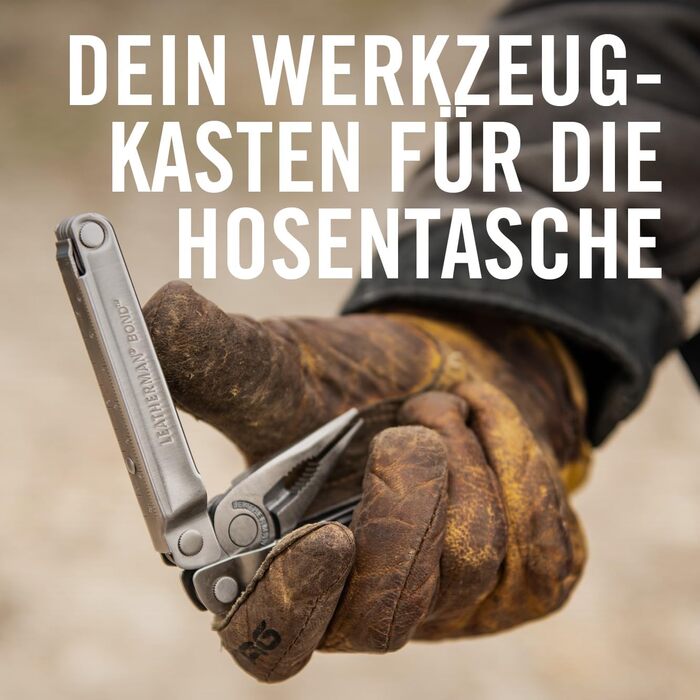 Мультитул Leatherman Bond 14 в 1 для кемпінгу та аутдору, нержавіюча сталь