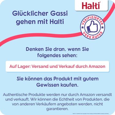 Антизапряжний нашийник-поводок HALTI Optifit для середніх собак, з м'якою підкладкою, регульований, проти ривків, легкий
