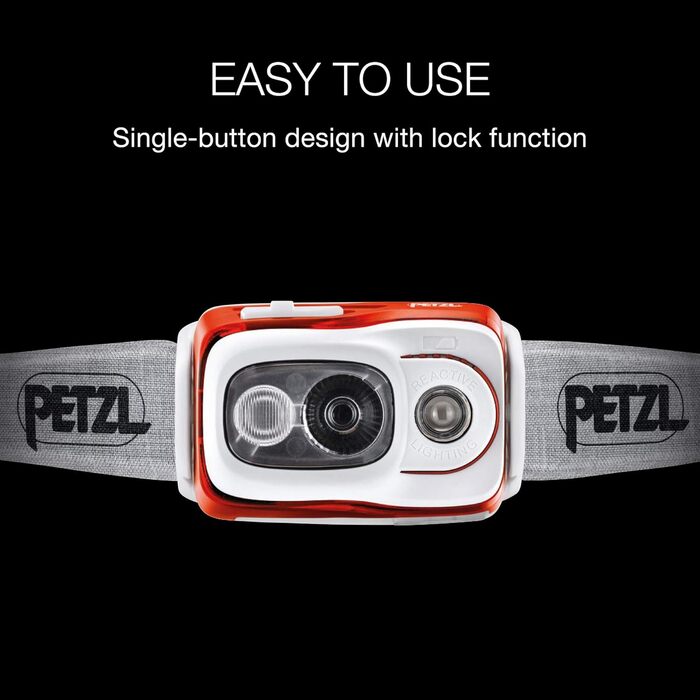 Налобний ліхтар PETZL Swift RL 900 люмен, акумуляторний