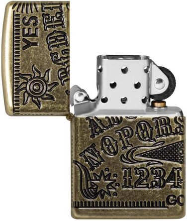 Запальничка Zippo з зображенням дошки Уіджа, модель 49001 29561, оригінал, металева, подарункова