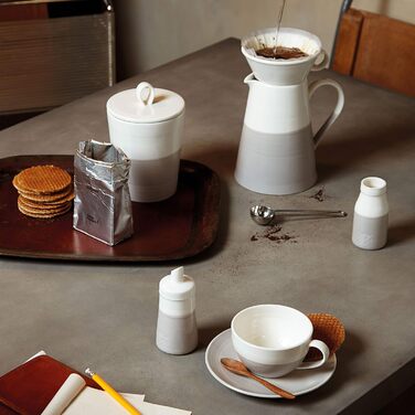 Набір для цукру та молока Royal Doulton Coffee Studio, сірий, порцеляна