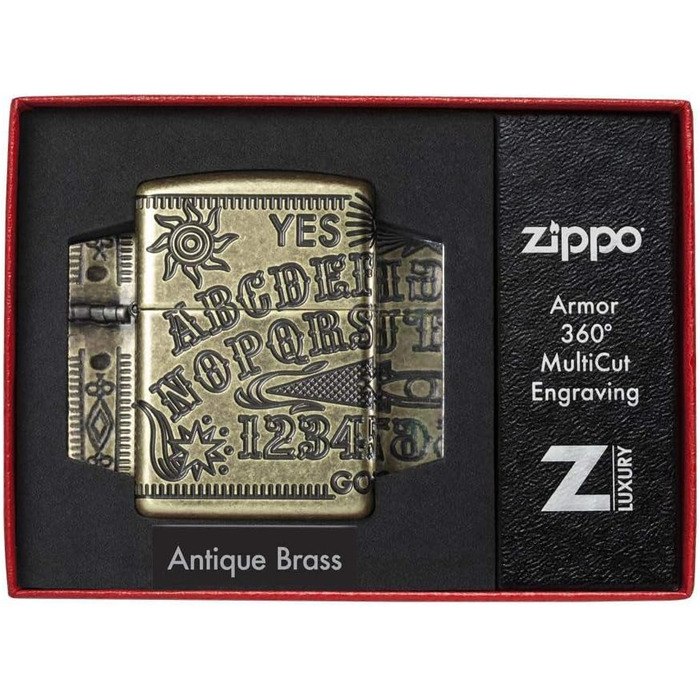 Запальничка Zippo з зображенням дошки Уіджа, модель 49001 29561, оригінал, металева, подарункова
