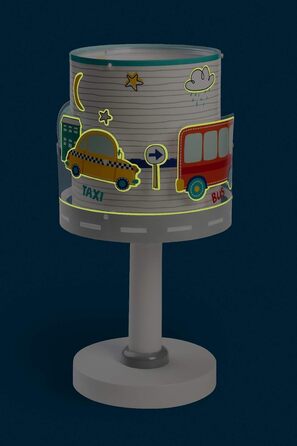 Дитяча настільна лампа Dalber для нічника, подорожі, авто і літаки, кольорова
