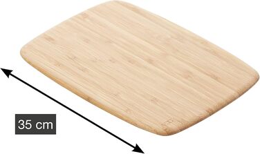Обробна дошка для кухні 35x25x0,8 см – для хліба, м'яса, овочів та фруктів