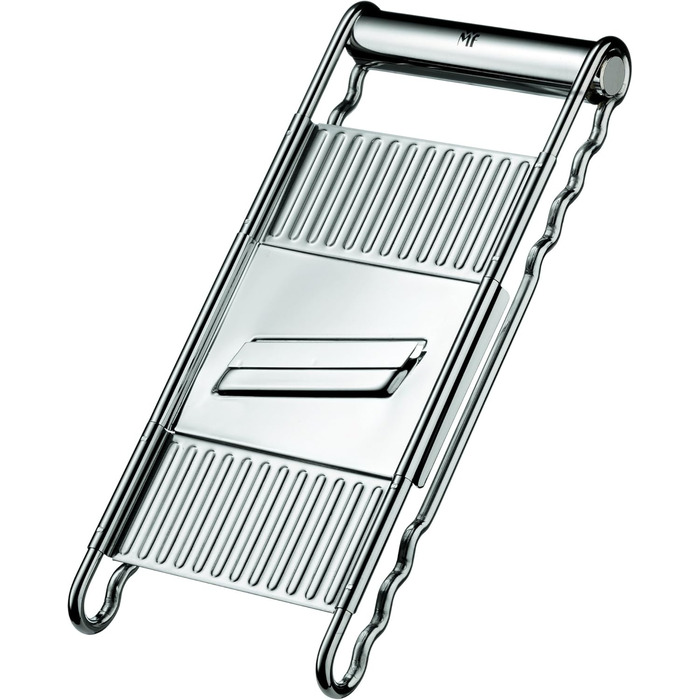 Набір овочевих терок і ножів WMF Gourmet Profi Plus, 4 насадки, нержавіюча сталь, 12x18 см, овочечистка 19 см, для овочів, підходить для посудомийної машини