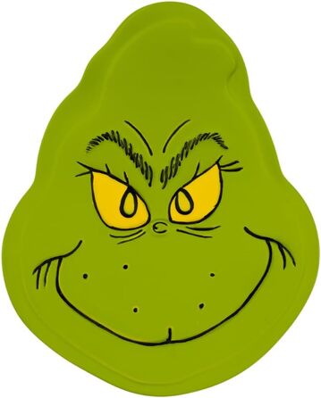 Колекційна мильниця з полімерної смоли Dr. Seuss The Grinch, офіційна ліцензія Franco, новорічний тримач для мила або прикрас