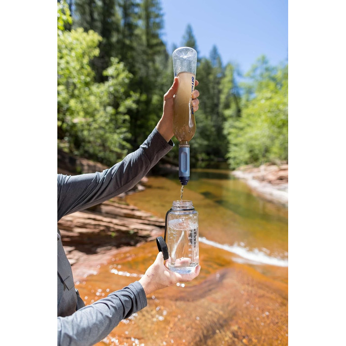 Фільтр для води LifeStraw Peak Solo – персональний соломинковий фільтр для подорожей, кемпінгу, туризму та виживання, видаляє бактерії, паразитів і мікропластик