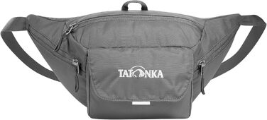 Поясна сумка Tatonka Funny Bag M, міцна, з великим відділенням на блискавці, боковими та передньою кишенями, сіра (Titan Grey)