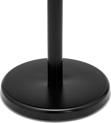 Вішалка для одягу та капелюхів Amazon Basics, 29.5x29.5x167 см, чорна