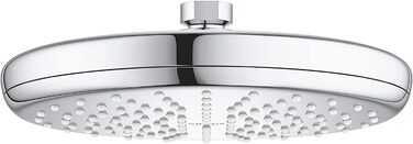 Верхній душ Grohe Tempesta 210, хромований, сучасний дизайн