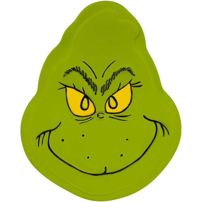 Колекційна мильниця з полімерної смоли Dr. Seuss The Grinch, офіційна ліцензія Franco, новорічний тримач для мила або прикрас