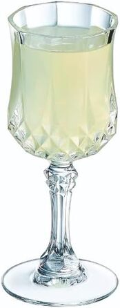 Набір стопок Cristal d'Arques Paris Longchamp 6 шт, 60 мл, скло Kwarx, висока прозорість і міцність, посилена упаковка