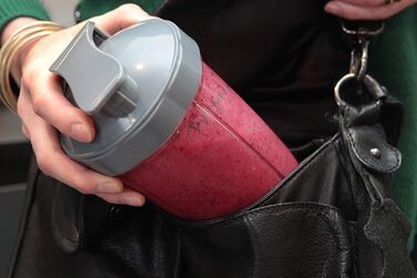 Комплект аксесуарів Poweka для Nutribullet 600W/900W, 2 чаші по 32 унції з кришками, сумісні з блендером Nutribullet