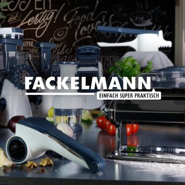 Сушарка для салату Fackelmann EasyPrepare з мотузковим механізмом і кнопкою стоп – для легкого миття, сушіння та сервірування салату, знімне сито