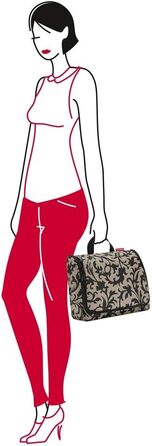 Косметичка Reisenthel Toiletbag XL Dot для подорожей, зручна велика сумка-органайзер з принтом у горошок
