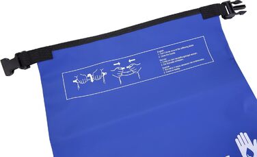 Унісекс водонепроникна сумка Dry Bag із довгим регульованим ременем для дайвінгу, човнів, каякінгу, риболовлі, рафтингу, плавання, кемпінгу та сноубордингу