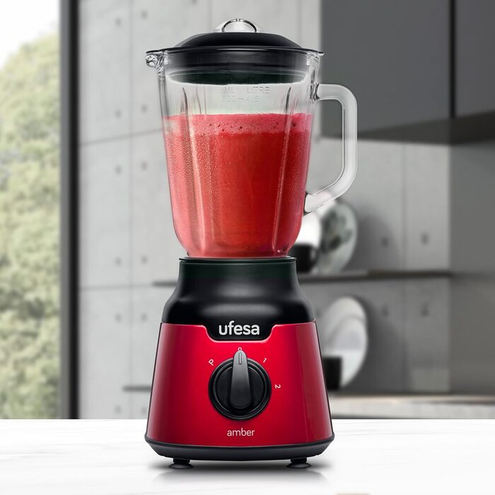 Блендер Ufesa BS4950B Opal Black, 2100 Вт, 6 лез
