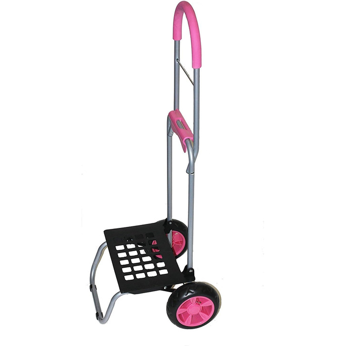 Складаний візок для покупок dbest products Trolley Dolly, рожевий