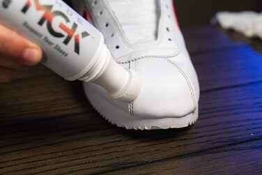 SHOE MGK універсальний засіб для чищення взуття та відновлення білого кольору, очищувач і кондиціонер для взуття з ефектом вибілювання