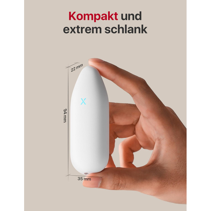 Wi-Fi гігрометр-термометр X-Sense SBS50 для дому, контроль температури і вологості через додаток, 4 сенсори, база, сумісний з Alexa, передача даних, до 500 м