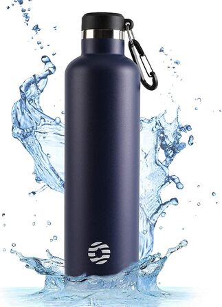 Термос-бутилка FEIJIAN FJbottle 316 з нержавіючої сталі, вакуумна, 750/1000 мл, з карабіном, BPA Free, герметична спортивна пляшка для спорту, роботи та подорожей