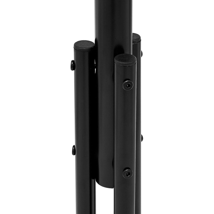 Вішак для одягу та капелюхів Amazon Basics, металевий, 29.5x29.5x167 см, чорний