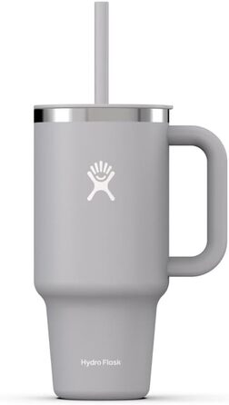 Термокружка HYDRO FLASK 946 мл з кришкою та трубочкою, нержавіюча сталь, вакуумна ізоляція, Birch