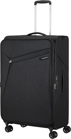 Валіза Samsonite Litebeam Spinner L, розширювана, 77 см, 103/111 л, чорна