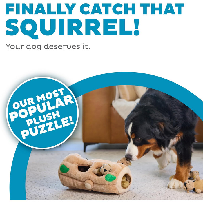 Іграшка для собак Outward Hound Hide A Squirrel XL, плюшева, інтерактивна