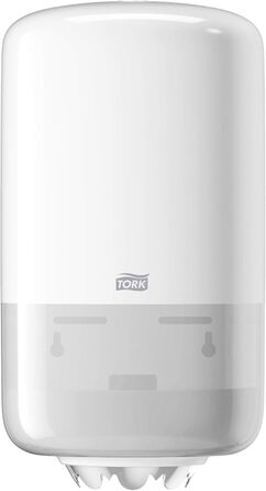 Диспенсер для паперових рушників Tork M1 Mini, білий, настінний, гігієнічна подача, 174x321x165 мм, Elevation Design