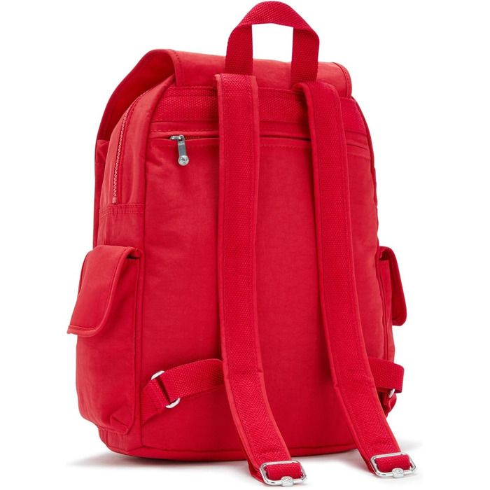 Міський рюкзак Kipling CITY PACK середній, коричневий/червоний