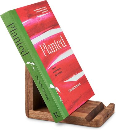 Підставка для книг і планшетів Cole & Mason Buckland з акації, кухонний тримач для кулінарних книг, не для посудомийки